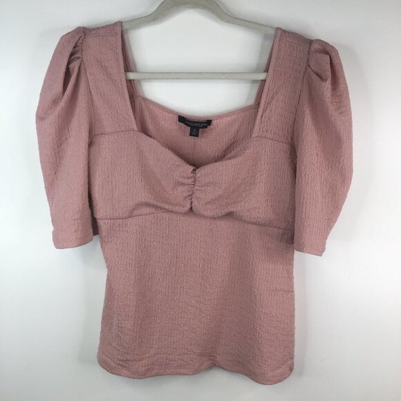 ANDREW MARC NEW YORK Top Pink  M NWT - Picture 1 of 6